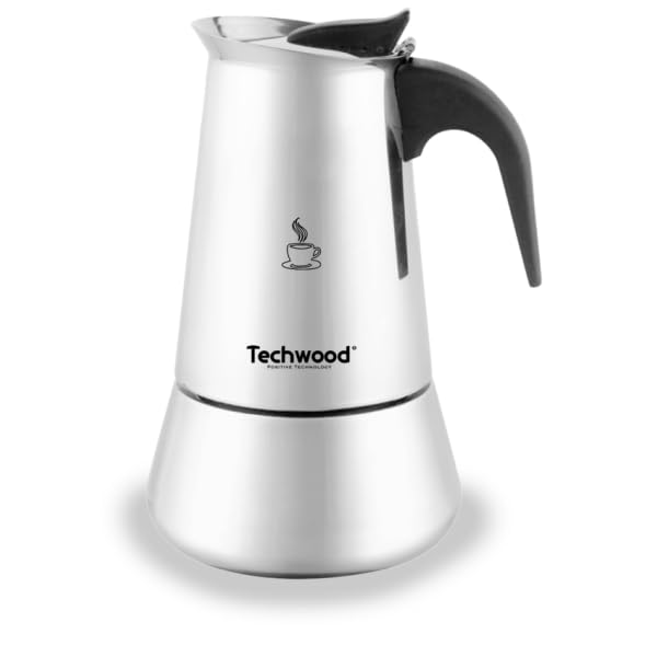 Diagram of Techwood Moka Pot components