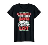 Photo Gallery elizabeth christmas santa daying funny elizabeth name maglietta Photo Gallery elizabeth christmas santa daying funny elizabeth name maglietta