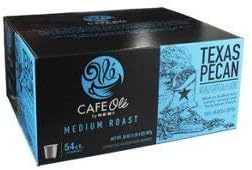 HEB cafe ole Texas pecan single serve coffee 54 count