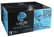 HEB cafe ole Texas pecan single serve coffee 54 count (One Pack)