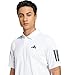 Adidas Men's Club Tennis Climacool 3-Stripes Polo Shirt, White, Large