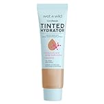 Wet n Wild Bare Focus Tinted Hydrator, Oil-Free Tinted Moisturizer with Hyaluronic Acid, Semi-Matte Sheer-to-Medium Coverage, Tan