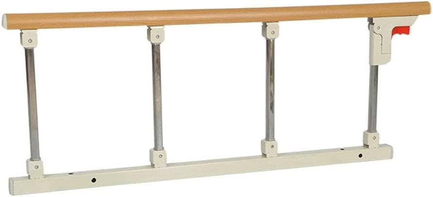 Pare-chocs de lit de soins pliable et barrière de sécurité senior 95 cm