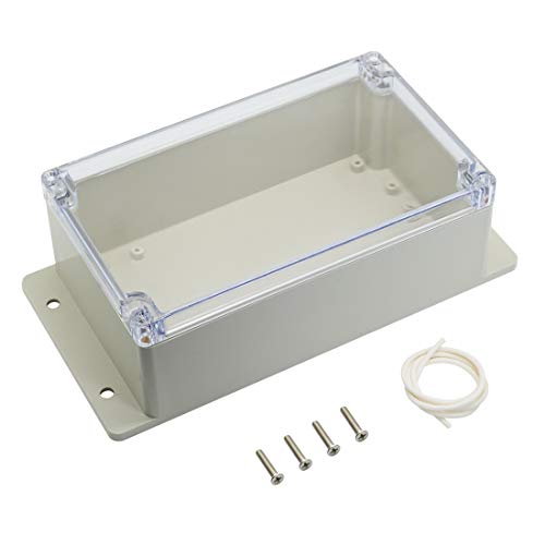 LeMotech ABS Plastic Junction Box Dustproof Weatherproof IP65 Electrical Box Universal Project Enclosure