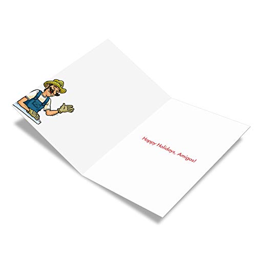 Nobleworks - 12 Boxed Adult Christmas Cards With Envelopes - Hilarious Holiday Greetings, Bulk Stationery Notecard Set (1 Design, 12 Cards) - Holiday Prayer C4294Hhg-B12 #TOP1