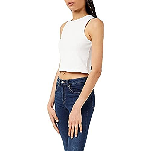 Preisvergleich Produktbild Mavi Damen Sleeveless TOP T-Shirt, White, XXS