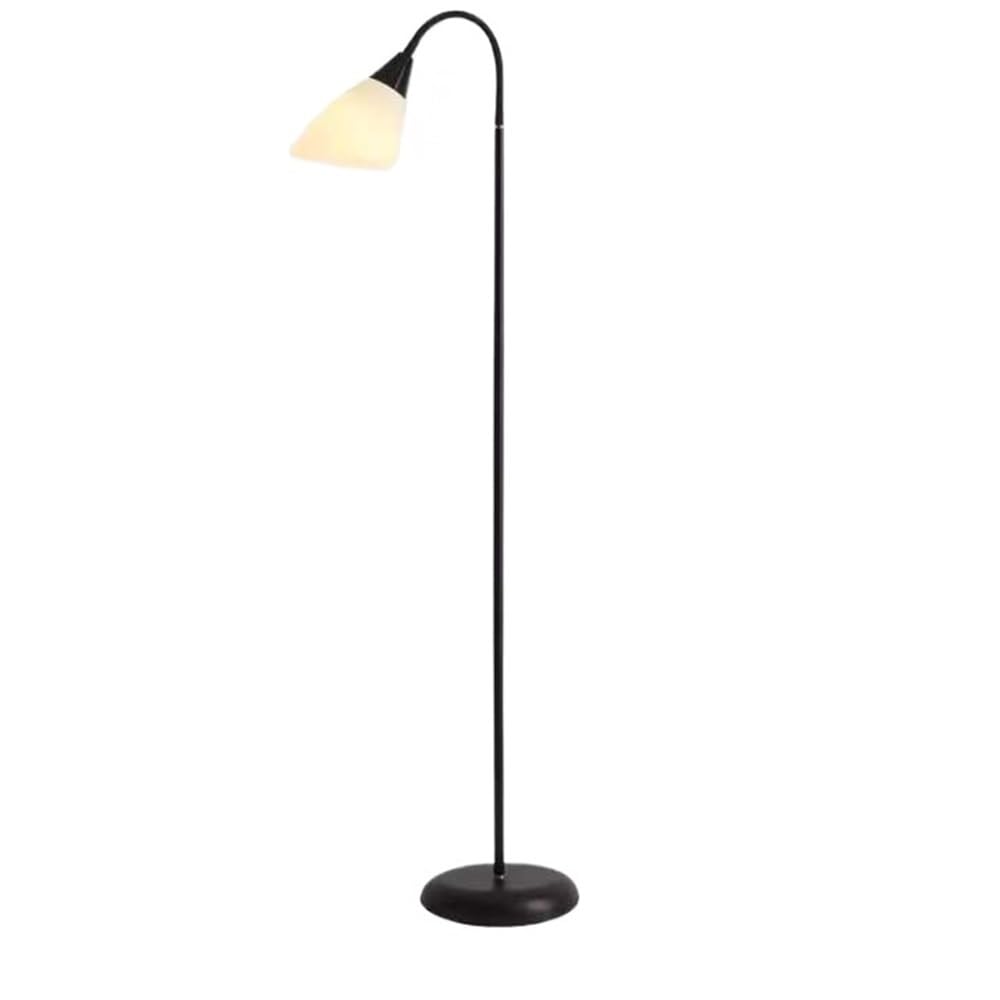 LJHFG63KUYT Standing Lamps Dimmable LED Floor Lamp White for Bedroom Study Room Office Remote Control Indoor Standing with Lampshade Decorate
