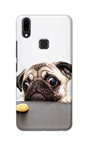 Image of PRINTFIDAA� Printed Hard Back Cover Case for Vivo V9 | V9 Youth | Vivo Z1 | Vivo Y89 Back Cover (Pug Dog) -2808