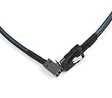 SamTones Câble interne Mini SAS SFF-8087 vers Mini SAS haute densité HD SFF-8643 pour serveur de données Disque dur 50 cm