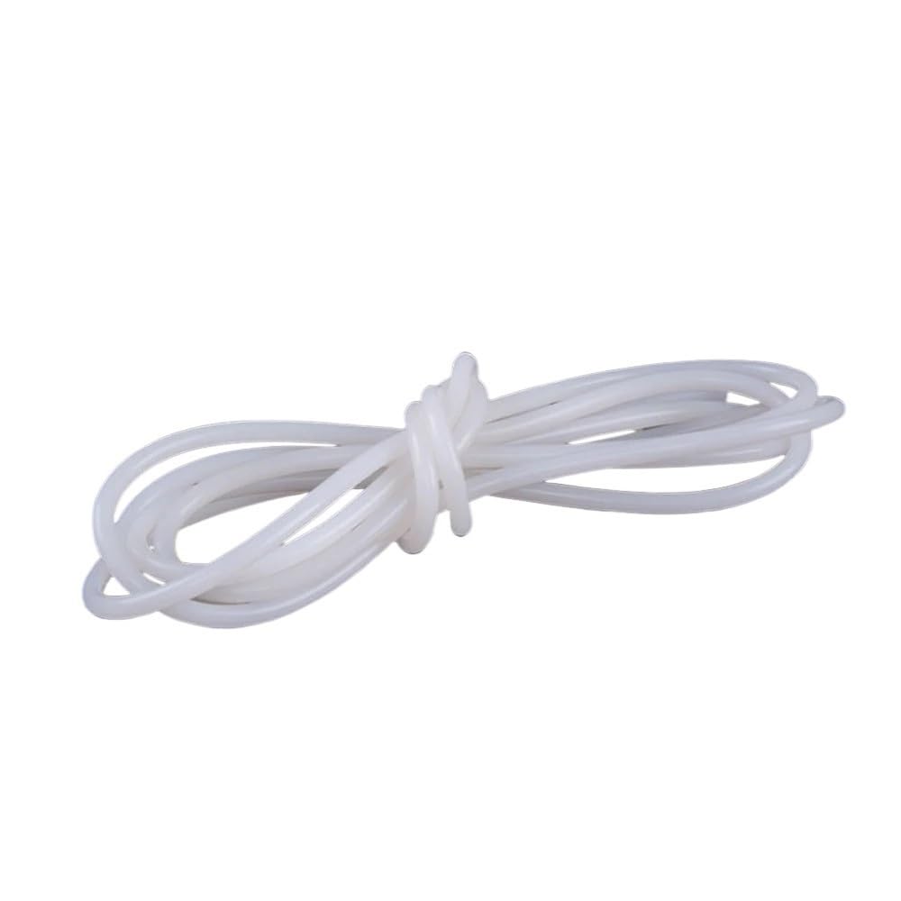 Tiras de sellado de junta de goma blanca con junta tórica de 1 pieza, sello de cable de silicona de alta temperatura for electrodomésticos(2M*20MM)