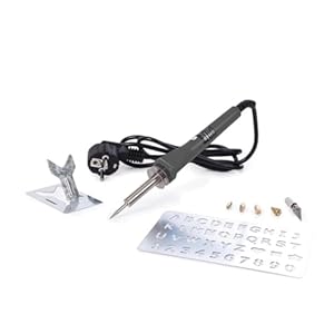 Velleman Graveerpen, inclusief 6 opzetstukken, houder en graveersjabloon, 30 W