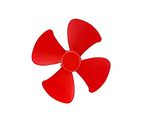 Toy Fan for DC Toy Motor ? 4 Blade Fan- red : Amazon.in: Toys & Games