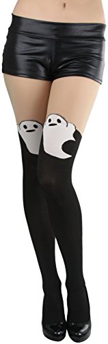 Image of ToBeInStyle Women's Cute Thigh High Printed Character Tights