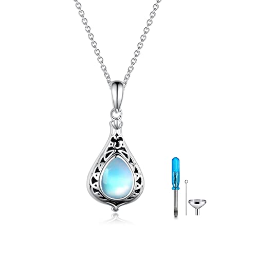 TYSO Celtic Urn Necklace For Ashes 925 Sterling Silver Cremation Jewelry For Ashes Keepake Urn Necklace Gifts For Women Wife Mother