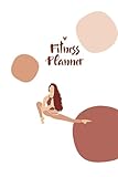 Fitness & Food Journal – Nutrition & Workout Planner for Women – Diet & Gym Exercise Log Book - EasyInk Publishing