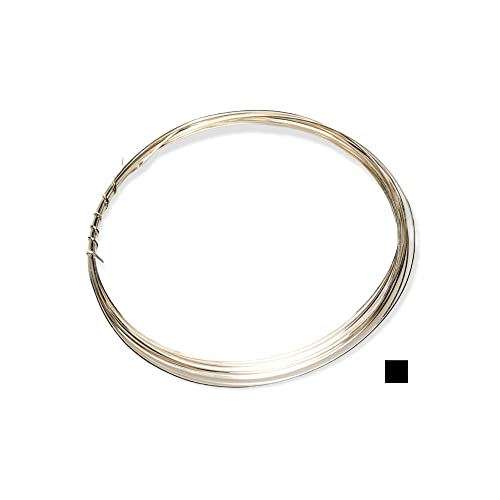 20 Gauge, 925 Sterling Silver Wire (Square) Dead Soft Made in USA - 5FT by CRAFT WIRE