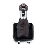 Retirez l'ancienne tête de levier de vitesse, alignez la nouvelle sur la tige du pommeau et fixez la tête de levier de vitesse