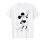 Disney Mickey And Friends Mickey Peace Outline T-Shirt