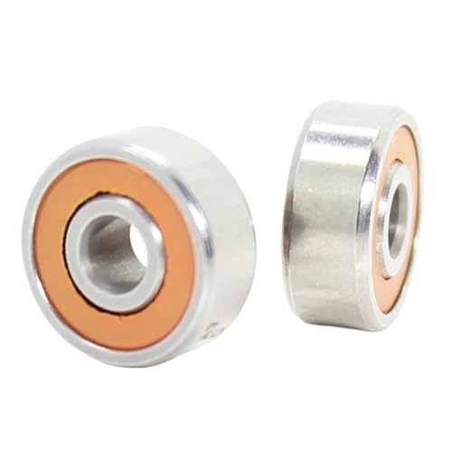 Roulements S684 2RS CB ABEC7 hybride céramique et inox pour moulinet de pêche x2