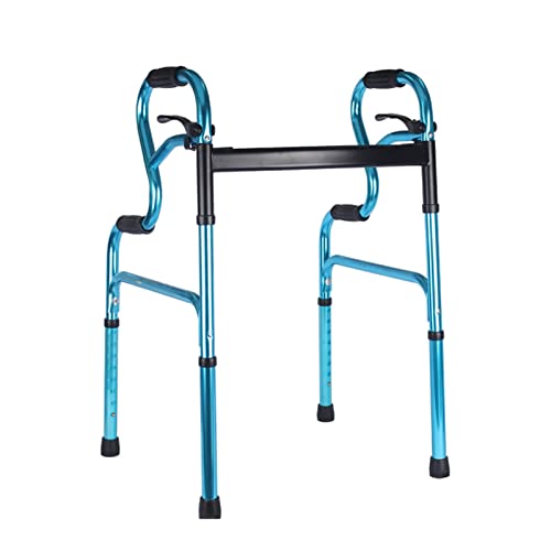 Deambulatore Per Anziani,Deambulatore Pieghevole In Alluminio Carrello Rollatore Regolabile In Altezza,Deambulatore Da Interno,Deambulatore Per Anziani