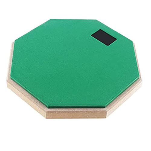 PAASHE Unique Drum Handmade Dumb Drum 8 Inch Rubber Wood Drum Handmade Learning Training Drum Pad Jazz Drum Practice Beginner Handpan Drum miniatura 3