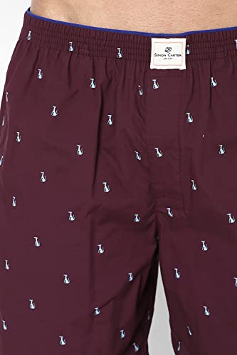 Image of Simon Carter Men Cotton Blend Boxer Shorts
