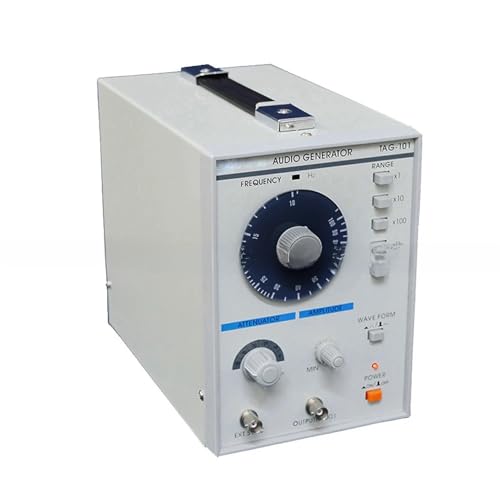 Image of Generic Signal Generator, 10Hz-1MHZ Adjustable Signal Generator, Low Frequency Generator, Sine Wave & Square Wave, Accuracy ±5%, 110V (TAG-101)