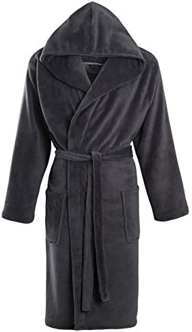 L, Grey Plain Hooded)