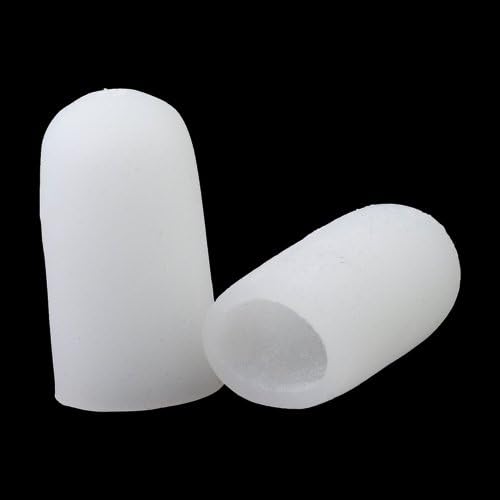 Pair of Gel Silicone Toe Tube Foot Care
