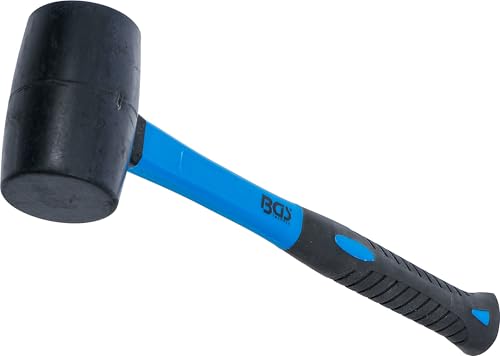 BGS 1960 | Gummihammer | Fiberglasstiel | schwarzer Kopf | Ø 50 mm | 280 g
