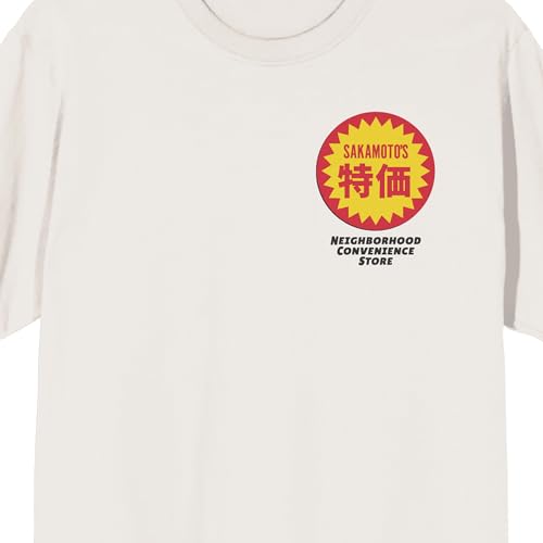 Sakamoto Days Oversize Fruit Stickers On Tofu Short Sleeve Adult T-Shirt2
