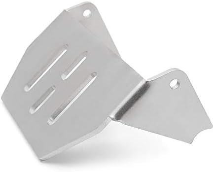 KYX Racing Stainless Steel Servo Protector Chassis Guard Board for 1/10 RC Crawler Car Axial SCX10 III AXI03007 SCX10.3