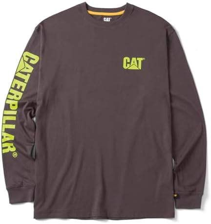 CAT Men's Men's Trademark Banner Long Sleeve T-Shirt T-Shirt