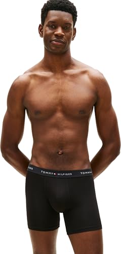 Tommy Hilfiger Boxer da Uomo 5P WB UM0UM03751, Nero (Nero/Nero/Nero/Nero/Nero), M - Immagine 4