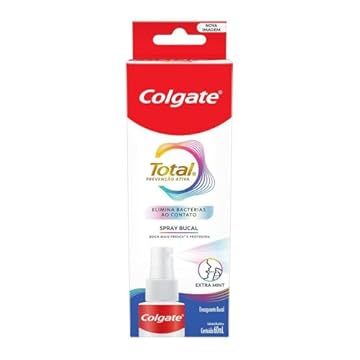 Spray Bucal Colgate Total Com Agentes Antibacterianos 60ml