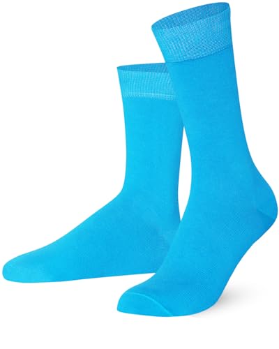 Image of Mysocks Crew Socks for Women Men Colorful Seamless Toe Soft Cotton Dress Socks