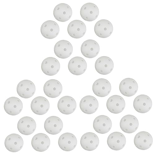 BESPORTBLE 3sets Lightweight Air Hollow Balls Foam for Indoor Practice Training Simulation 20pcs*3