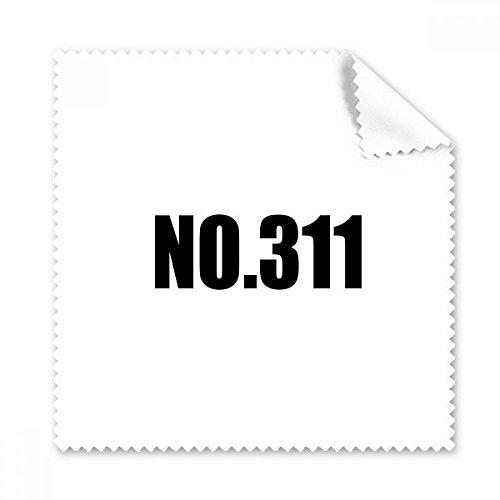 Tissu Numéro 311 Chiffon de Nettoyage Écran Téléphone et Lunettes au Quotidien