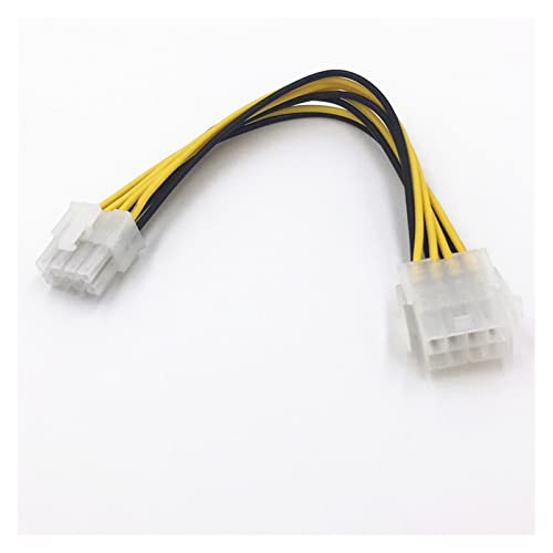 Câble adaptateur de conversion de puissance 8 broches rallongé pour processeur et carte mère ATX
