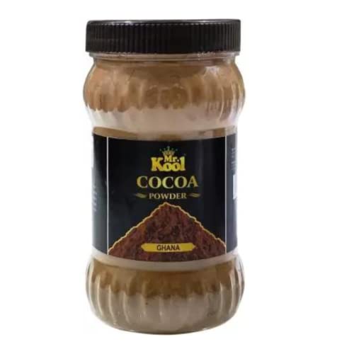 Image of Mr. Kool Cocoa Powder Ghana for Making Cakes, Cookies, Chocolate,Shakes, Smoothies, Frosting 300 Gm