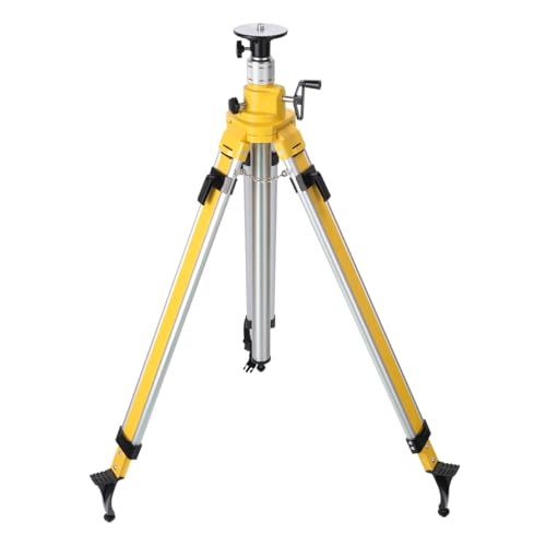 Surveying Tripod Aluminum Survey Tripod With 58-Inch 11-Threaded Flat Head Quick Clamp for Total Station Theodolite Auto level AT10 product thumbnail 16