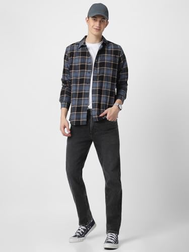 Image of Neostreak Men's Regular Fit Heavy Washed Jeans Stretchable