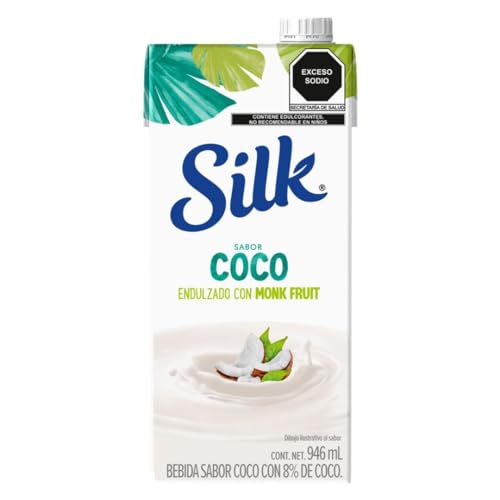 Lista de Coca C del mes. 36 Silk Bebida de Coco Monk Fruit sin Azúcar, 946ml