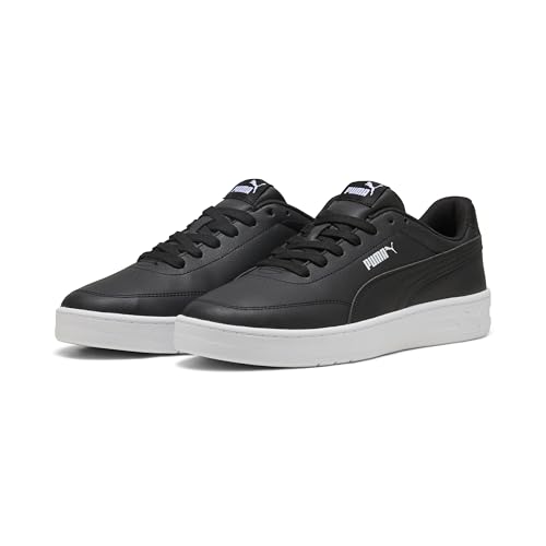 Reviews de Tenis Negro Mujer los más solicitados. 44 PUMA, Tenis Court Classic Clean, Unisex, Negro con Blanco, Talla 26