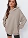 EFAN Womens Oversized Hoodies Fleece Hooded Sweatshirts Fall Fashion Outfits 2026 Cute Clothes with Pockets CoffeeGrey L
