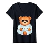 Cool Teddy Bear with Sunglasses Teddy Lover Tee