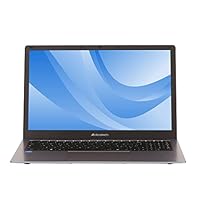 MICROTECH, CoreBook Lite 2, Modell CBL15C, Laptop mit Intel Celeron-Prozessor N4020, 8 GB RAM + 512 GB SSD, 15,6-Zoll-Display, Full HD-Auflösung, OS: Windows 11 Home