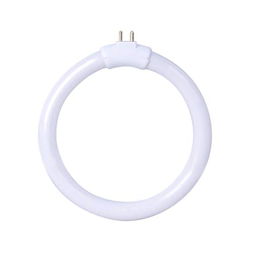 circulor-123 Lámpara Fluorescente Tubo de Anillo Lámpara de Anillo LED Lámpara Fluorescente Redonda Interior Dormitorio Luz Redonda Portátil, hogar Lámpara Fluorescente Redonda 11W T4 Tubo Redondo Cover
