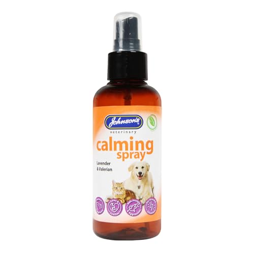 WUNDAPETS 2X JOHNSONS VETERINARY CALMING SPRAY PET CAT DOG VALERIAN ANXIETY SOOTHING 150ML - Image 4