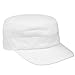 Kangol Cotton Twill Army Cap for Men and Women, XX-Large, White